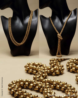 AJ-0035 Gold Brass Mala