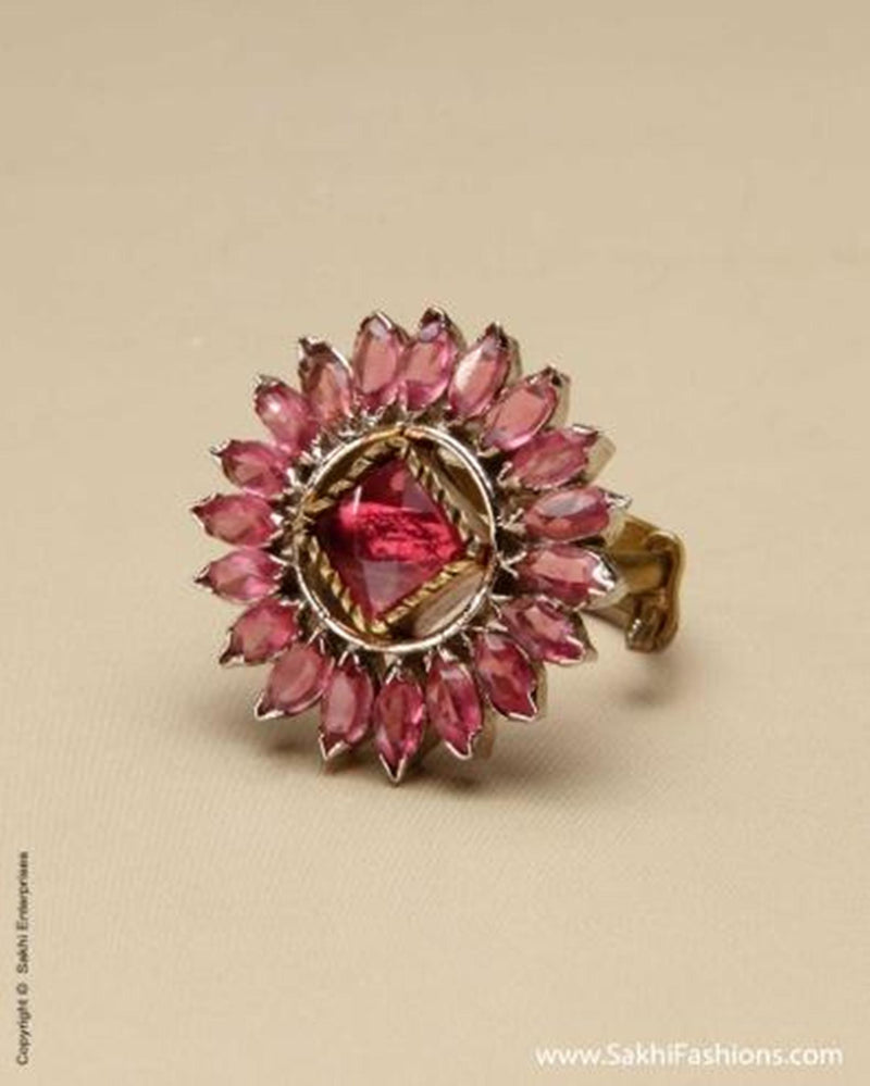 AJ-0041 - Fuchsia Ring