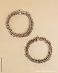 AJ-0146 Antique Silver Mix Metal Anklet