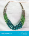 AJ-0177 - Green Crystal Mala