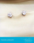 AJDP-0007 - Gold & Pearl Mix Metal Earrings