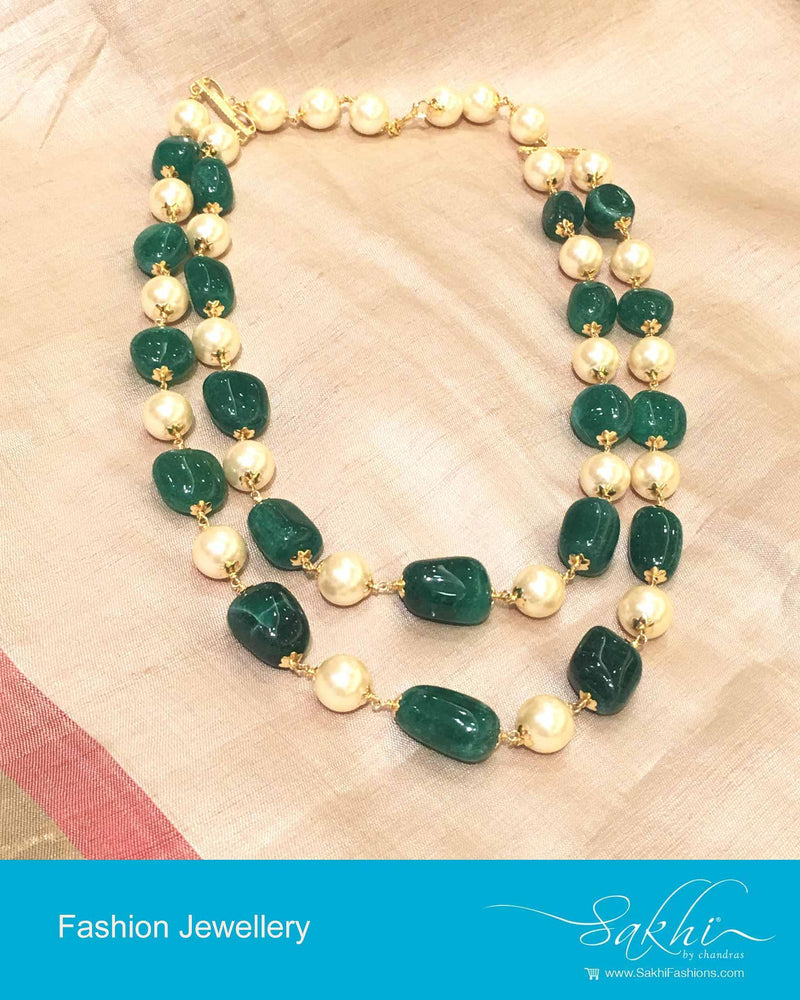 AJDP-0022 Green Bead Chain
