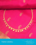 AJDP-0024 - Gold & Cream Mix Metal Chain