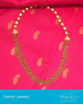 AJDP-0025 - Gold & Black Mix Metal Mala