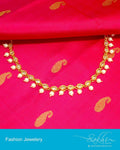 AJDP-0042 - Gold & White Mix Metal Chain