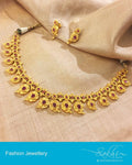 AJDP-0052 - Gold & Red Mix Metal Mala