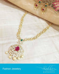 AJDP-0073 - Gold & Multi Mix Metal Chain