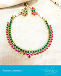 AJDP-0086 - Gold & Multi Mix Metal Chain