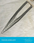 AJDQ-14719 - Silver & Silver Mix Metal Mala
