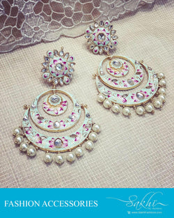 AJDR-27969 - Gold &  Mix metal Earring