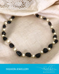 AJDR-2961 Black Cream Mala