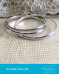 AJDR-3443 - Silver  Mix Metal Bracelet