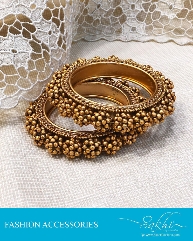AJDS-0025 - Gold &  Mix Metal  Bangle