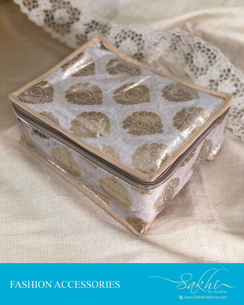 AJDS-13335 - Beige &  Jewelry Box