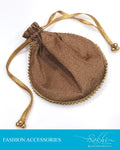 AJDS-19445 - Brown &  Potly Bag