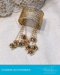 AJDS-51550 - Gold &  Mix Metal  Bangle