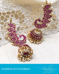 AJDS-91419 - Gold &  Mix Metal  Earring