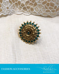 AJDS-9264 - Gold &  Mix Metal  Finger Ring