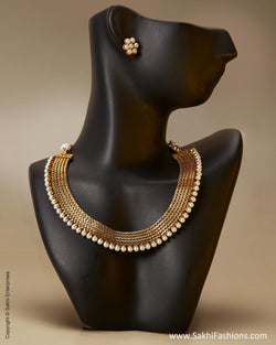 AJMSN-26087 Mix Metal Mala