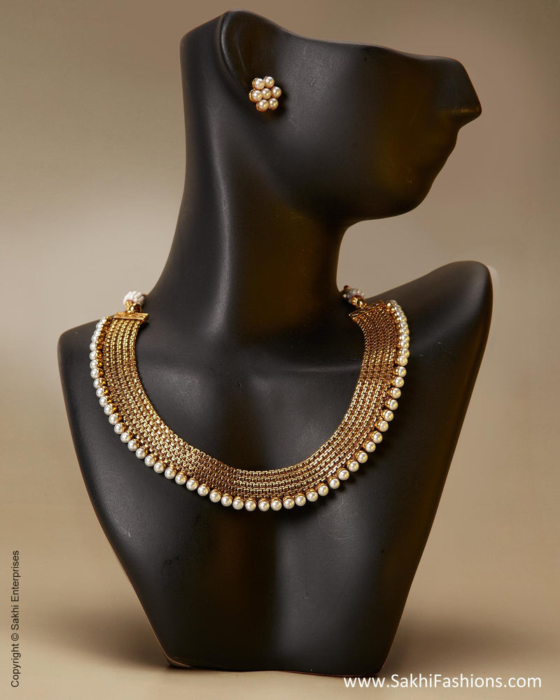 AJMSN-26087 Mix Metal Mala