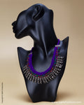 AM-0006 Silk Mala Purple Multi