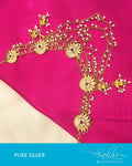 ASBS17-1261 - White & Gold Silver & Gold Mala