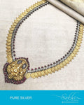 ASDP-13195 - Gold Pure Silver Mala