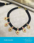 ASDP-18899 - Black Pure Silver Mala
