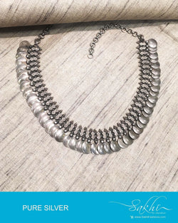 ASDP-18980 - Silver  Pure Silver Mala