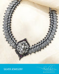 ASDP-20806 - Silver & Red Pure Silver Mala