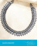 ASDP-20808 - Silver & Red Pure Silver Mala