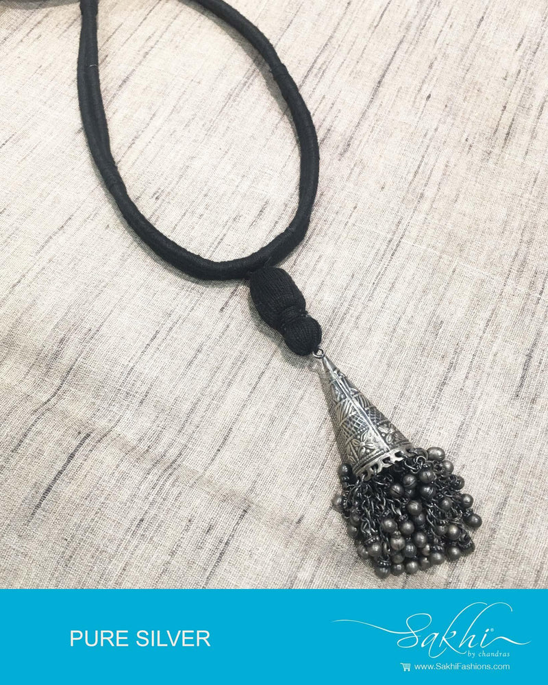 ASDP-20822 - Silver  Pure Silver Mala