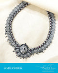 ASDP-20830 - Silver & Red Pure Silver Mala