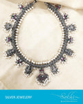 ASDP-20839 - Silver & Multi Pure Silver Mala