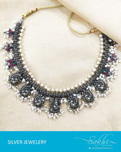 ASDP-20840 - Silver Pure Silver Mala