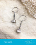 ASDQ-0060 - Antique Pure Silver Earrings