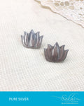ASDQ-0090 - Antique Pure Silver Earrings