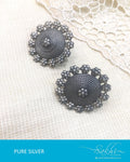 ASDQ-0098 - Antique Pure Silver Earrings