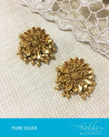 ASDQ-17381 Floral Stud Earring