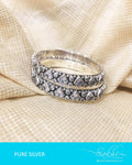 ASDQ-9983 Pure Silver Bangle