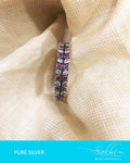 ASDQ-9987 Kundan & Red Bangle