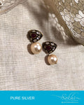 ASDR-2059 - Gold & Multi Pure Silver Earrings