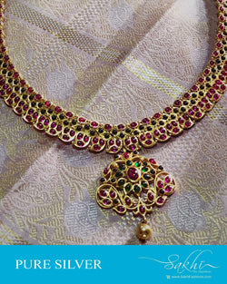 ASDR-22245 - Gold &  Pure Silver Mala