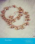AJDR-24592 Ghunghroo Bali hoops