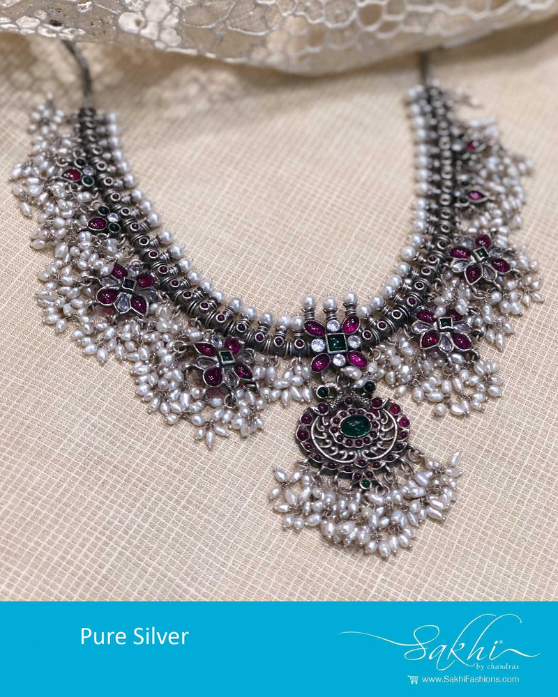 ASDR-25734 - Silver &  Pure Silver  Guttapusulu