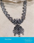 ASDR-25746 - Silver &  Pure Silver  Necklace
