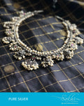 ASDR-8096 - Silver  & Multi Pure Silver Guttapusalu