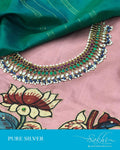 ASDS-13220 - Silver &  Pure Silver  Necklace