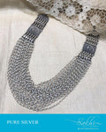 ASDS-16457 - Silver &  Pure Silver  Mala