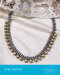 ASDS-38030 - Gold &  Pure Silver  Mala
